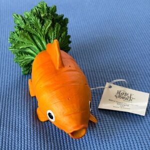 Enesco Home Grown Carrot Goldfish Vegetable Figurine Retired Rare